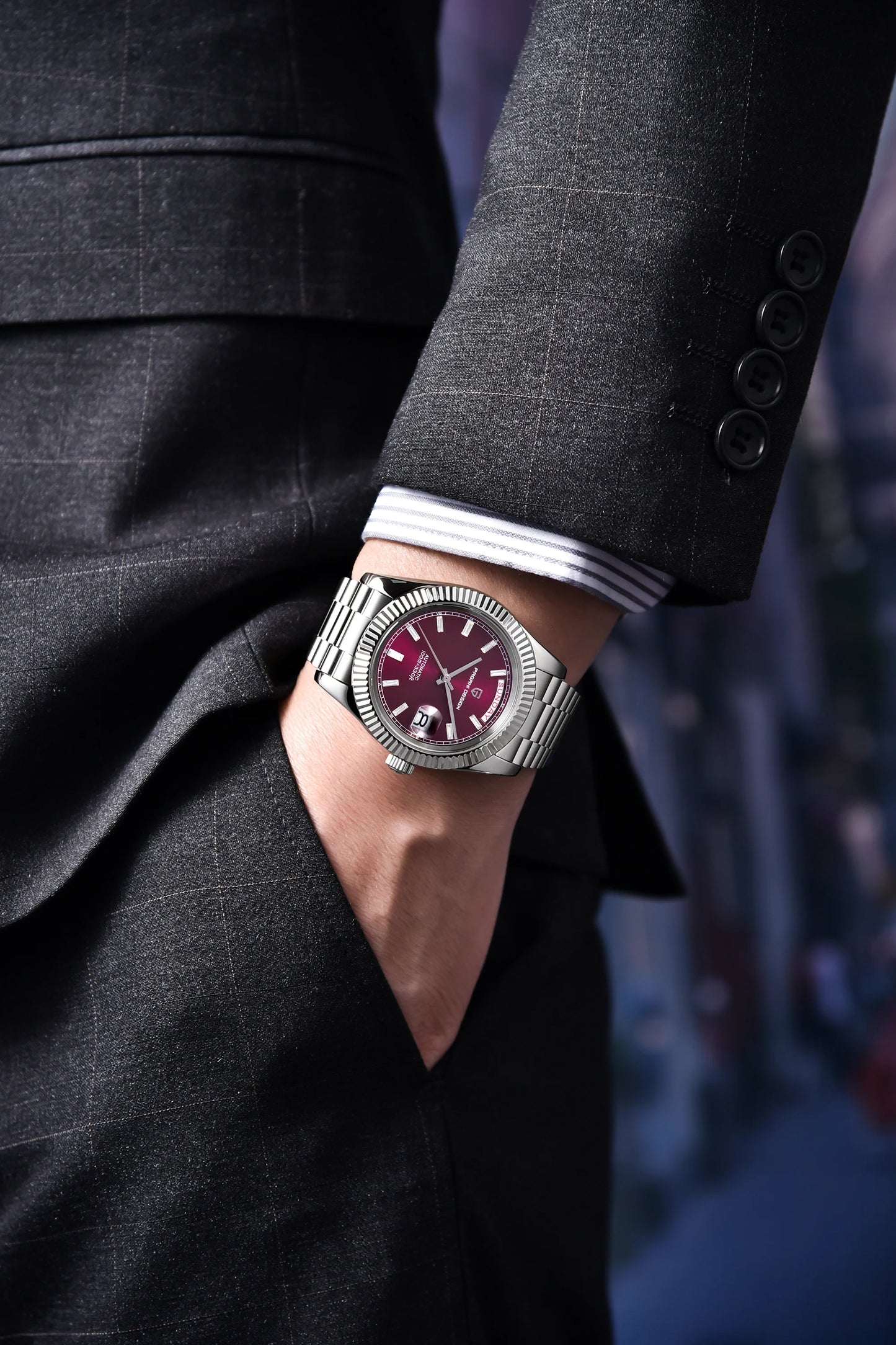 PAGANI DESIGN 2025 New Date Week 40MM Men's Watches Brand Luxury Gold Automatic Watch Men Waterproof Mechanical Wrist watch Men