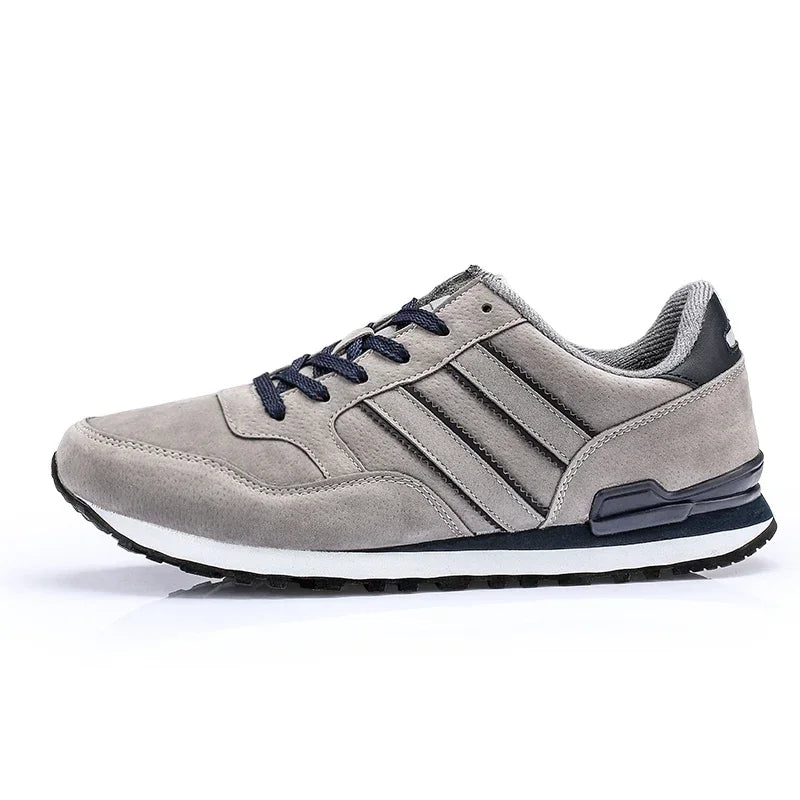 Herren-Sneaker, Leder-Freizeitschuhe, atmungsaktive Herbstschuhe für Herren, flache Herrenschuhe, Herren-Freizeitschuhe