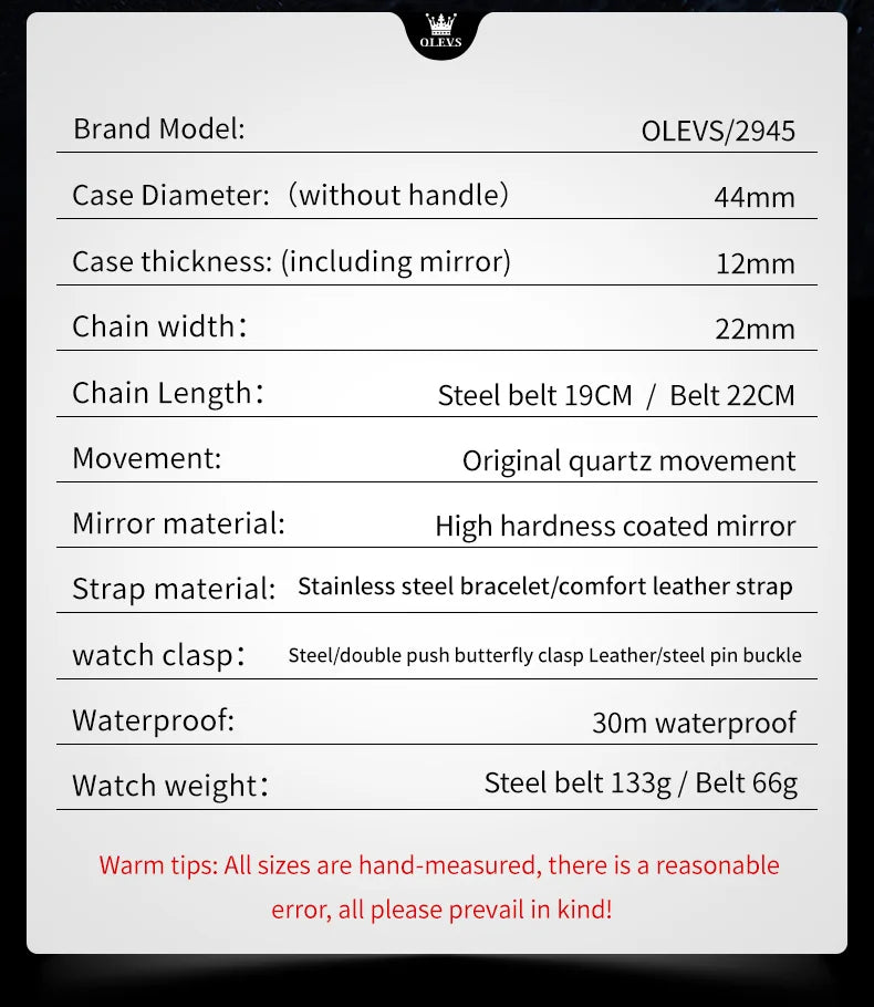 OLEVS Men's Watches Fashion Sports Green Watch For Men Multifunctional Quartz Wristwatches Men Waterproof Leather reloj hombre