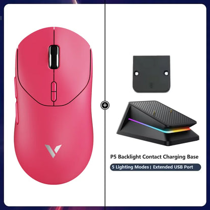 Rapoo VT2 MAX Wireless E-sports Gaming Mouse with 8K Polling Rate Optical Sensor Ergonomic Design 53g Lightweight for PC Laptop