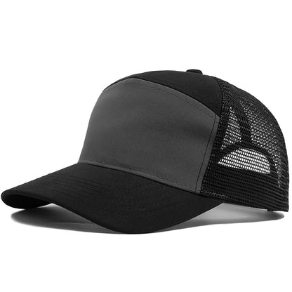 Sommer-Baseballkappe mit 7-Panel-Design, Fashion-Hip-Hop-Mesh-Kappen, Herren-Trucker-Cap, Visier, Hardtop, Snapback, Damen, Unisex, coole neue Marke