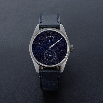 Sugess Mens Watch Automatic ST1721 Movement Aventurine Mechanical Wristwatches Hardlex Glass Fashion Simple Business Clock S451