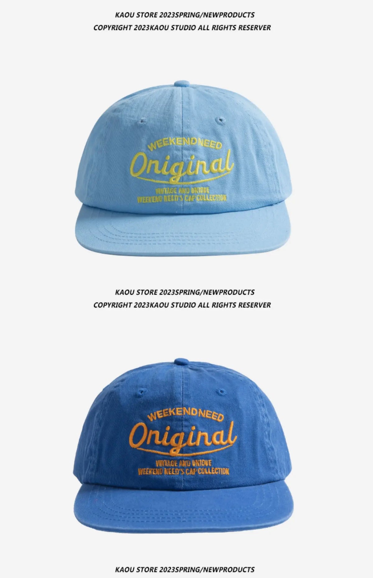Baseballkappe für Frühling und Herbst, Soft-Top-Stickerei, für Damen und Herren, universell kombinierbar, Street-Tide-Marke, Schirmmütze mit breiter Krempe als Sonnenschutz