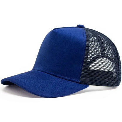 2025 m. unisex 5 dalių tinklinė zomšinė „Trucker“ kepurė su individualiu logotipo spaudiniu vyrams, beisbolo kepuraitė pavasariui ir vasarai, kvėpuojančios sportinės kepurės moterims