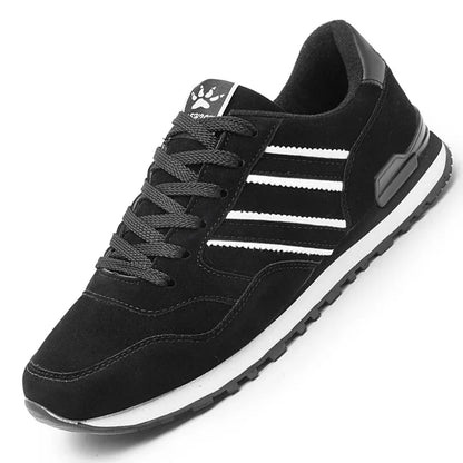 Herren-Sneaker, Leder-Freizeitschuhe, atmungsaktive Herbstschuhe für Herren, flache Herrenschuhe, Herren-Freizeitschuhe