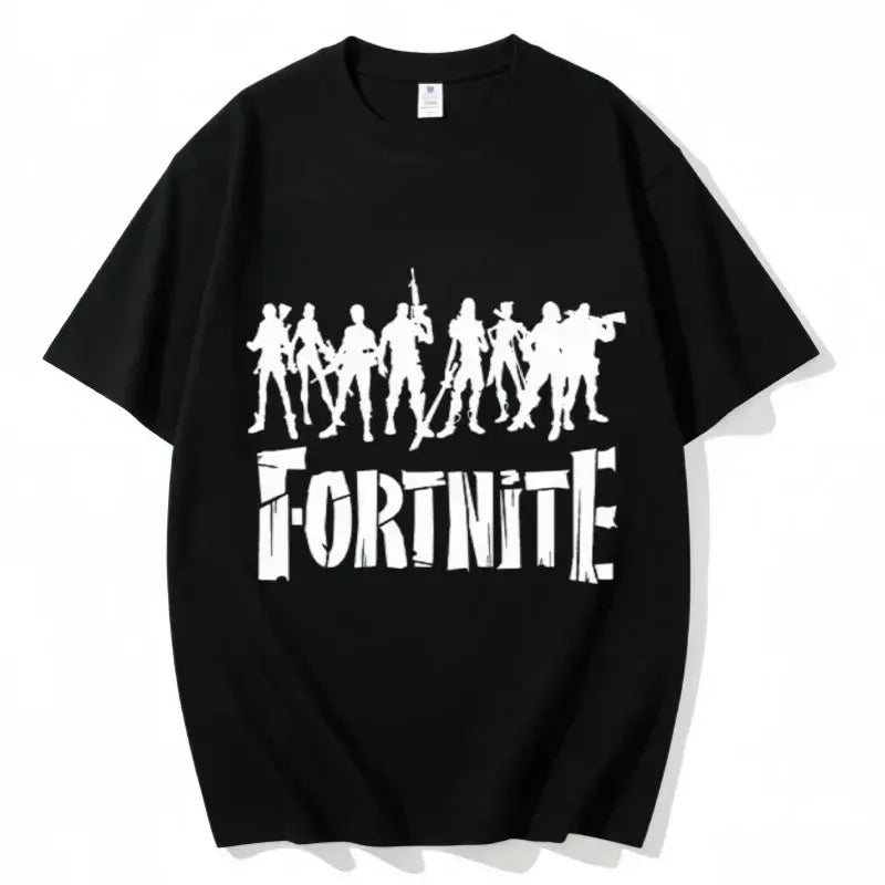 Fortnite majica s okruglim izrezom, uniseks za odrasle, gaming plesna moda, nova, od čistog pamuka, kratkih rukava, savršena za ležerno nošenje i odmor