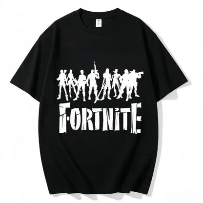 Fortnite majica s okruglim izrezom, uniseks za odrasle, gaming plesna moda, nova, od čistog pamuka, kratkih rukava, savršena za ležerno nošenje i odmor
