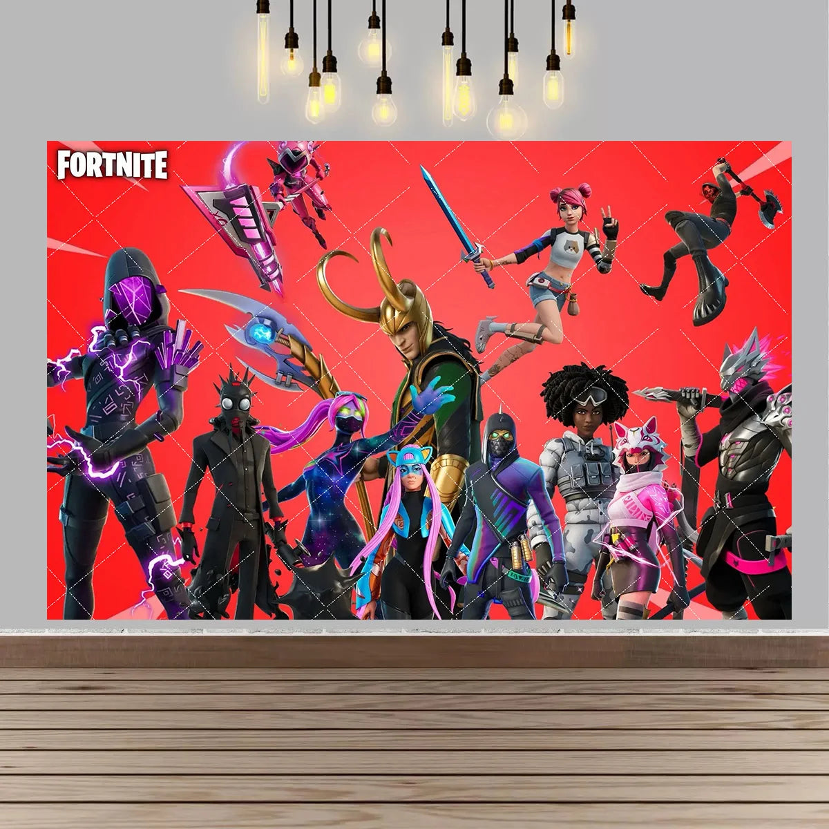 F-fortniteds Backdrop Poste  Boy Birthday Party Banner Kids  Birthday Cake Table Decor Party Supplies Photography Props Gift