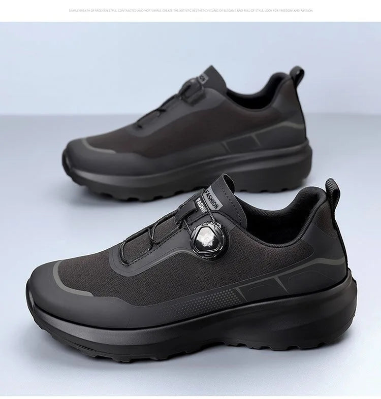 Zapatillas deportivas de hombre para exterior, novedad de primavera y verano, zapatillas deportivas con suela gruesa, zapatillas de senderismo para hombre, zapatillas informales para hombre