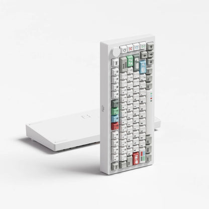 Akko MonsGeek M1 V5 Three-mode Mechanical Keyboard/Barebone Kit VIA 75% 3/5 Pin Customized Hot Swap RGB Rapid Disassemble Gasket