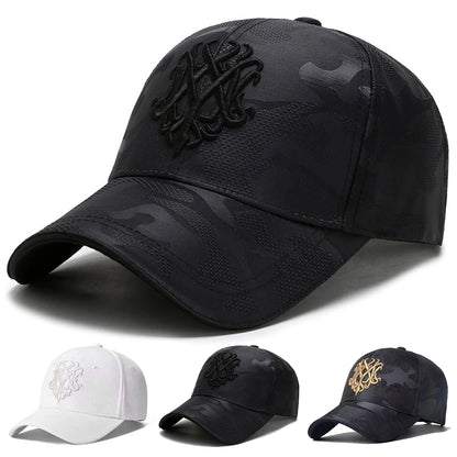 Unisex Letter Embroidery Baseball Caps Spring and Autumn Outdoor Adjustable Casual Hats Sunscreen Hat Sports Cap