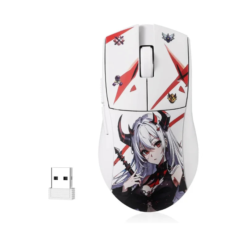 Redragon M916AK PRO 3 módú anime gamer egér, 42G ultrakönnyű, 26K DPI, teljesen programozható gombokkal