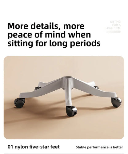 Stable Durable Ergonomic chair Floating wing waist support Computer chair Office chair Back chair Household e-sports chair