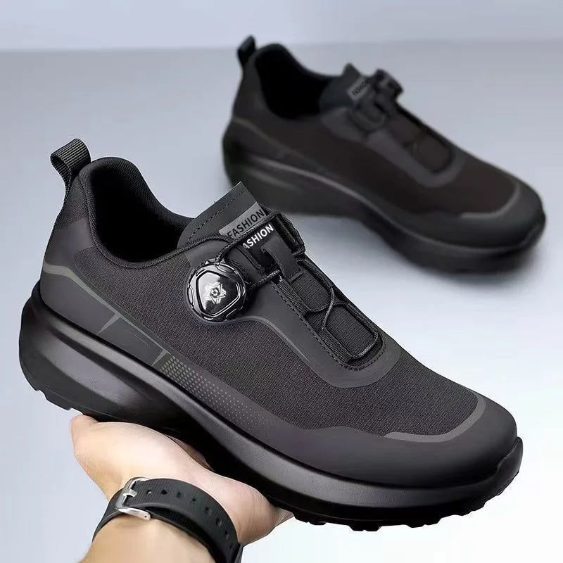 Zapatillas deportivas de hombre para exterior, novedad de primavera y verano, zapatillas deportivas con suela gruesa, zapatillas de senderismo para hombre, zapatillas informales para hombre