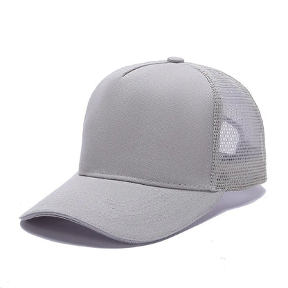 COKK Baseballkappe Herren Snapback Mesh-Kappen Damen Hüte für Herren Casquette Bone Lässig Schwarz Verstellbarer Sonnenhut Trucker Atmungsaktiv