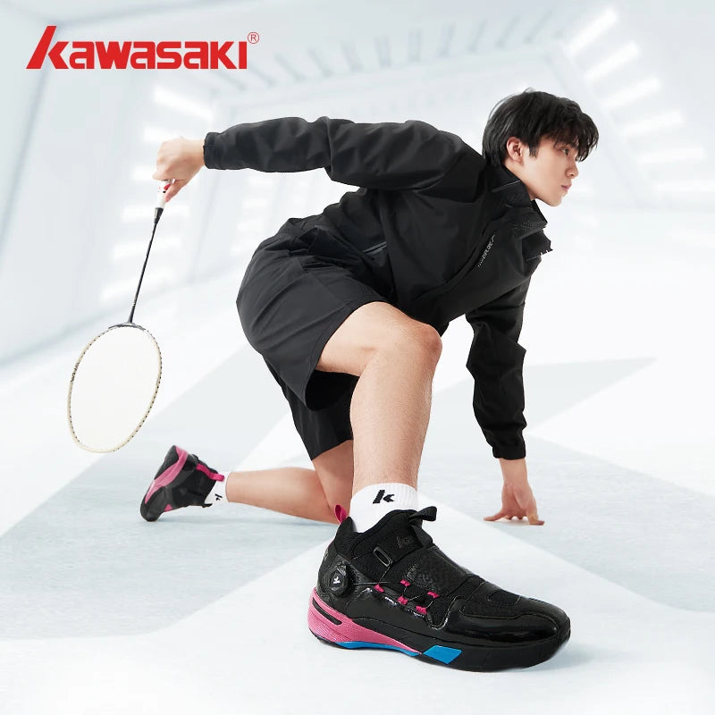 „Kawasaki King Series 2.0“ profesionalūs badmintono bateliai vyrams ir moterims, apsaugantys nuo sukimo, sportiniai, originalūs vyriški teniso bateliai, sportiniai bateliai A3311