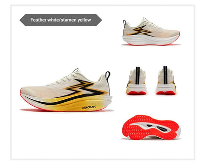 361 Degrees Flame 4.0 MIX Herren-Laufschuhe mit Carbonplatte, für Wettkämpfe und Marathon, stabiler Rückprall, verschleißfest, Herren-Sneaker 672512204