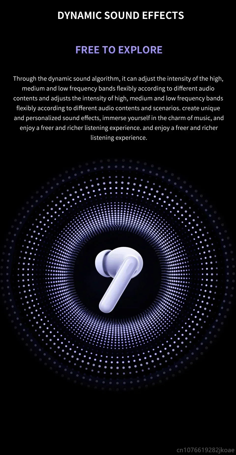realme Buds T310 Wireless Earbuds Bluetooth 5.4 – 46dB Active Noise Cancelling HiFi Earphones with Deep Bass & Long Battery Life