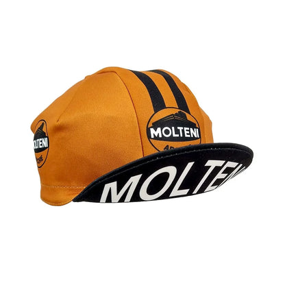 Retro Team Molteni Radmütze – atmungsaktiv, Sonnenschutz, Outdoor-Sportmütze, Unisex