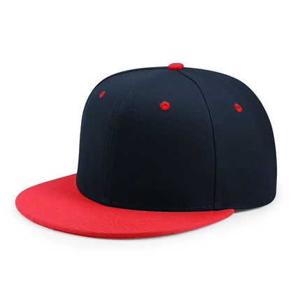 Großhandel: 40 Farben, verstellbare Snapback-Kappen mit flachem Schirm, Damen-Mode, Polyester, einfarbige Baseballmützen, Herren, Hip-Hop, unbedruckte Sportmützen