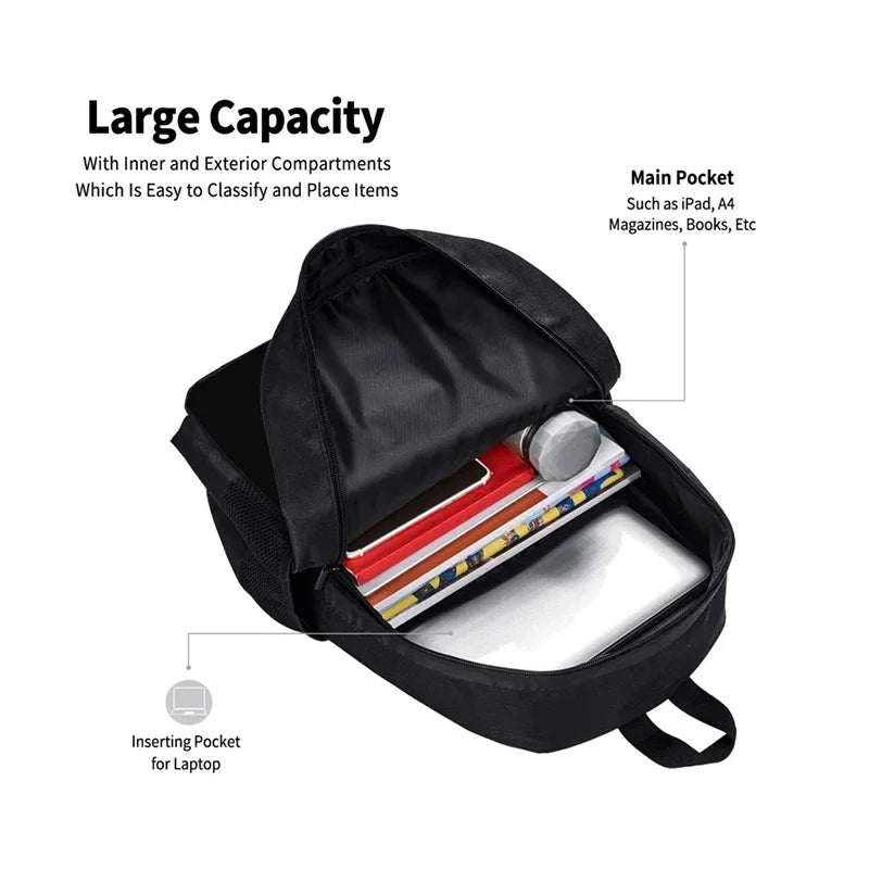 New Game Fortnite Child School Backpack with Shoulder Bag and Pencil Bags, School Bags for Boys and Girls, Best Gift