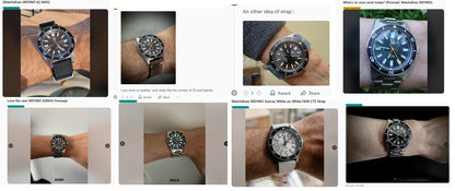Watchdives Wd1965 V2 Fashion Quartz Wristwatches Vh31 Sapphire Man Watches Luxury Stainless Steel 200M Waterproof Diver Watch