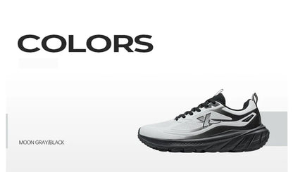 Xtep Herren-Laufschuhe – leicht, atmungsaktiv, stoßdämpfend, strapazierfähig, langlebig, gepolstert – Sneaker 875419110002