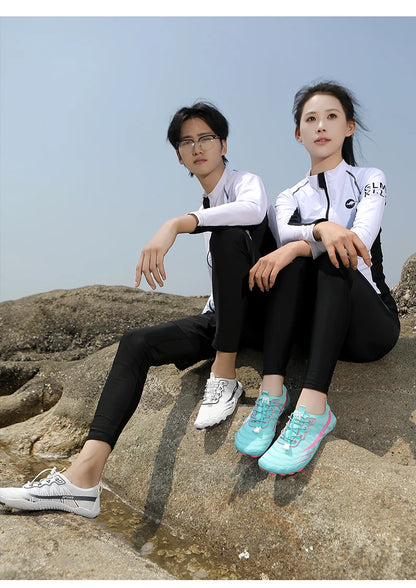 2025 New Water Shoes Barefoot Beach Sports Shoes High-quality Non-slip Swimming Shoes Five-finger Casual Sports Shoes Unisex