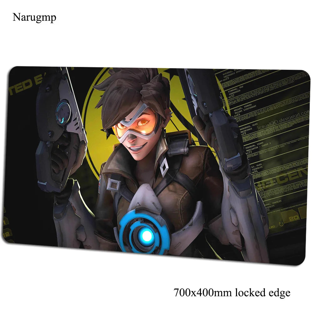 overwatch mouse pad 700x400x3mm gaming mousepad anime Personality office notbook desk mat Boy Gift padmouse games pc gamer mats