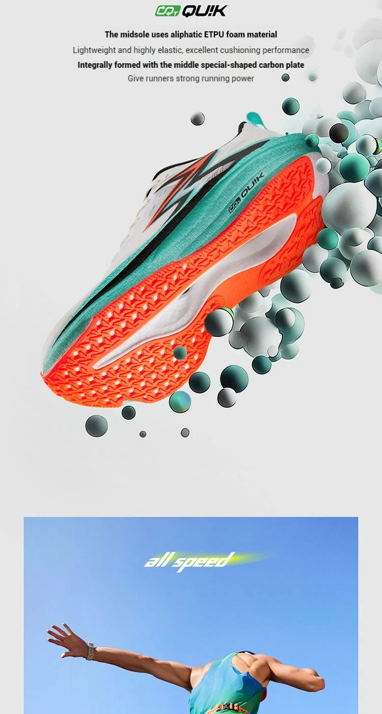 361 Degrees Flame 4.0 MIX Herren-Laufschuhe mit Carbonplatte, für Wettkämpfe und Marathon, stabiler Rückprall, verschleißfest, Herren-Sneaker 672512204