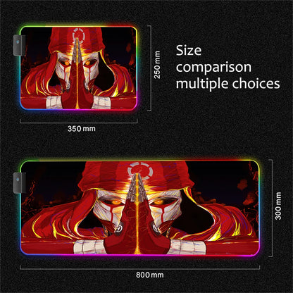 RGB Apex Legends Keyboard Mousepad Computer Gaming Cool Mouse Pad Speed Large Accessories Mouse Mats Office Desk Protector Mat