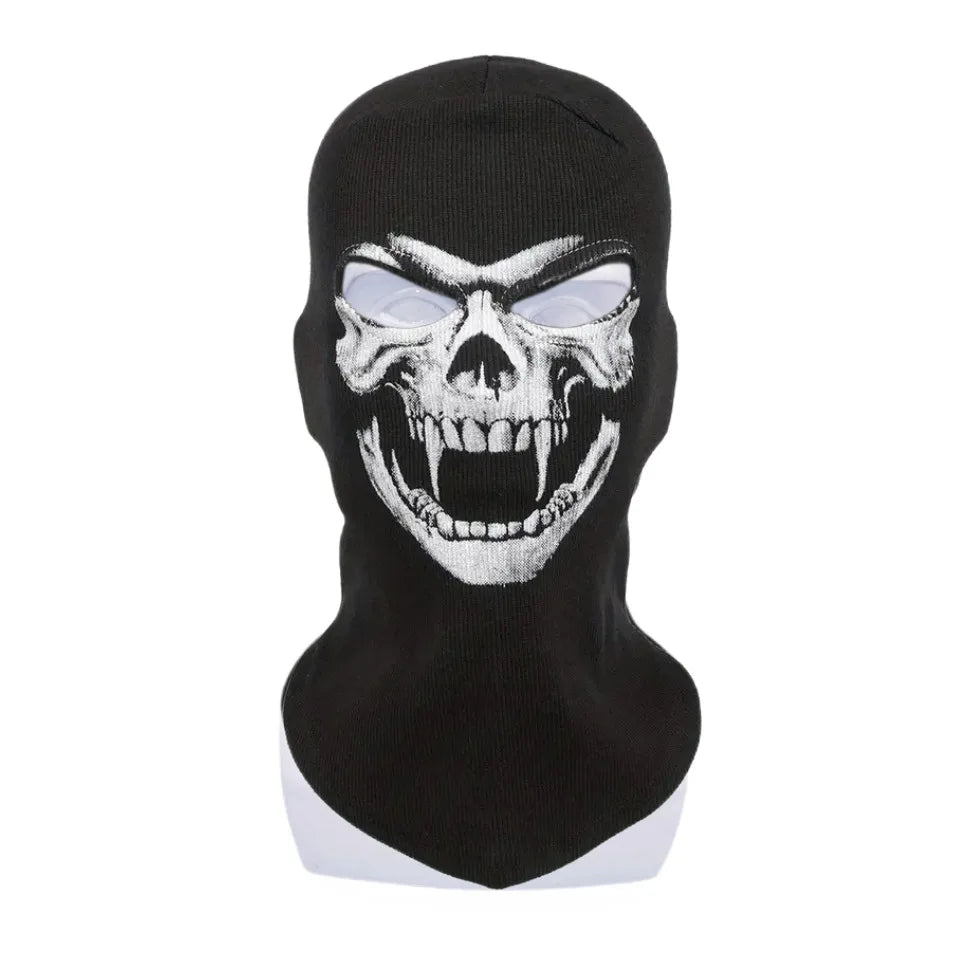 Night light cycling mask; Call of Duty Skull Mask; CS Headset; Deadpool Merchandise Warm Mask; Halloween Fun