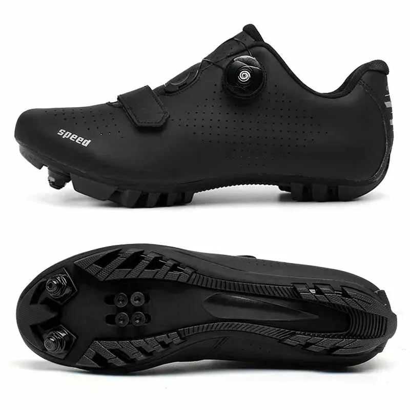 Zapatillas unisex de MTB: zapatillas de ciclismo MTB, zapatillas de running para hombre, zapatillas con clavos para bicicleta de montaña, zapatillas de ciclismo para mujer
