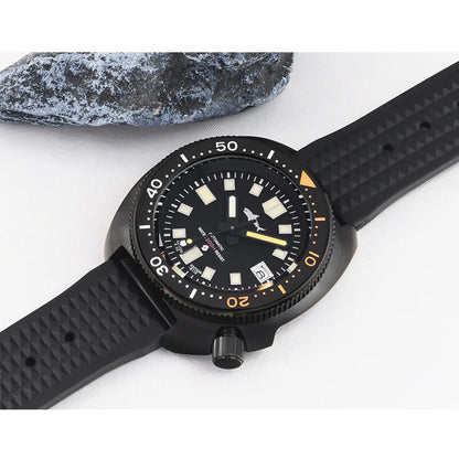 Relógio de Homem Heimdallr 44mm PVD 6105 Diver, Movimento Automático Japonês NH35, Impermeável 200M, Luneta em Cerâmica