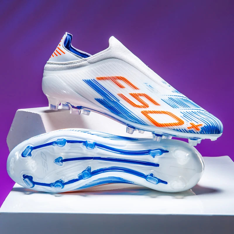 New Men's Soccer Shoes Grass Football Boots Ultralight Sport Comfortable Indoor Cleats Non Slip Fg Turf Futsal Adult Non-Slip