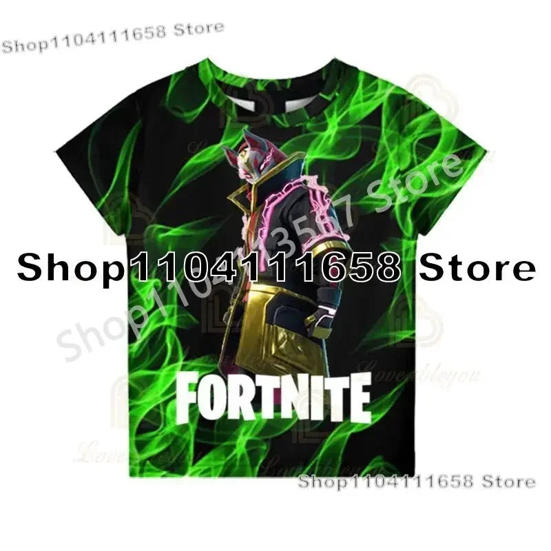 Birthday Gifts 3D Print Banana Peely Team Leader Bear F-Fortnite T Shirt T-shirt Men's Tee Battle Royale Game Summer Tops