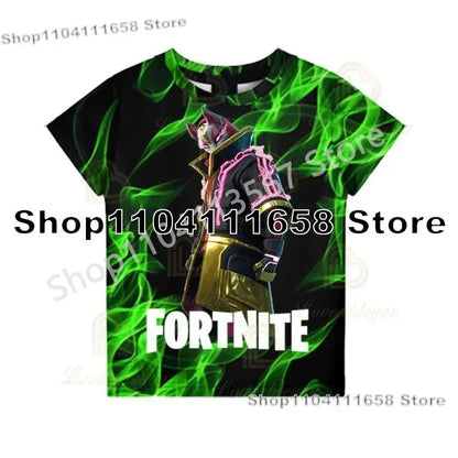Birthday Gifts 3D Print Banana Peely Team Leader Bear F-Fortnite T Shirt T-shirt Men's Tee Battle Royale Game Summer Tops
