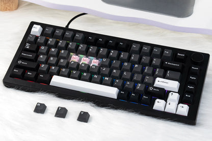 Akko 5075 V3 75% Mechanical Keyboard 8000/10000mAh 2.4GHz Wireless/Wired Type-C/BT 5.0 Hot Swap RGB Gasket for Gaming Typing