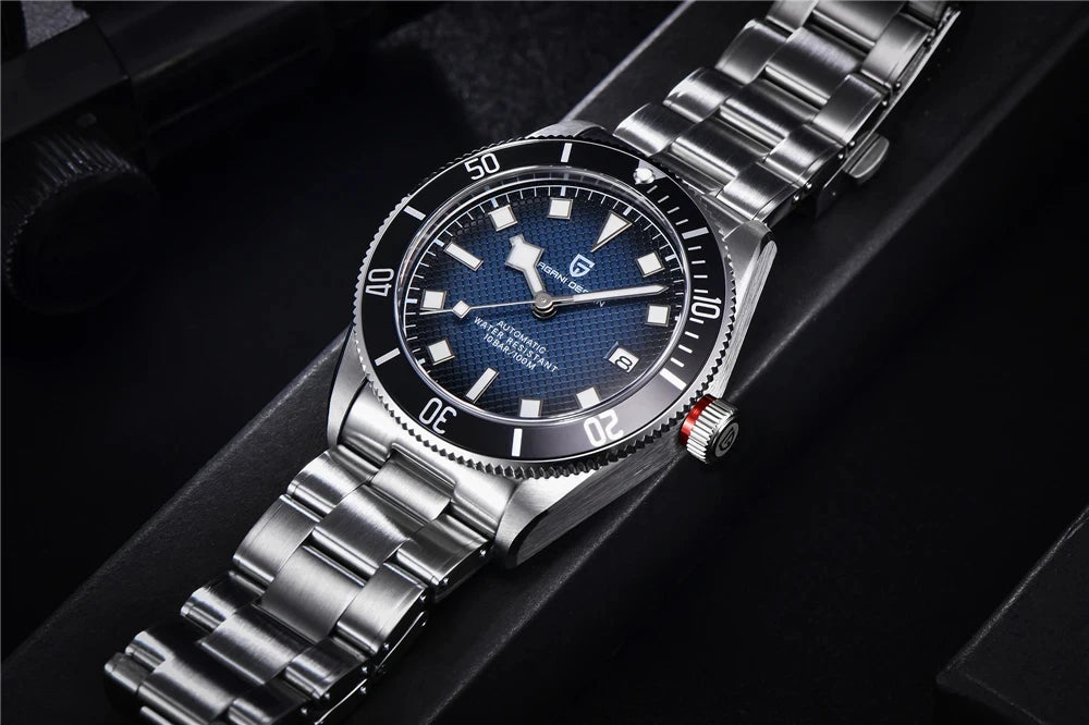 PAGANI DESIGN BB58 Men's Watches Mechanical Watch For Men Luxury Automatic Watch Men NH35 Movt Waterproof Reloj Hombre PD-1671