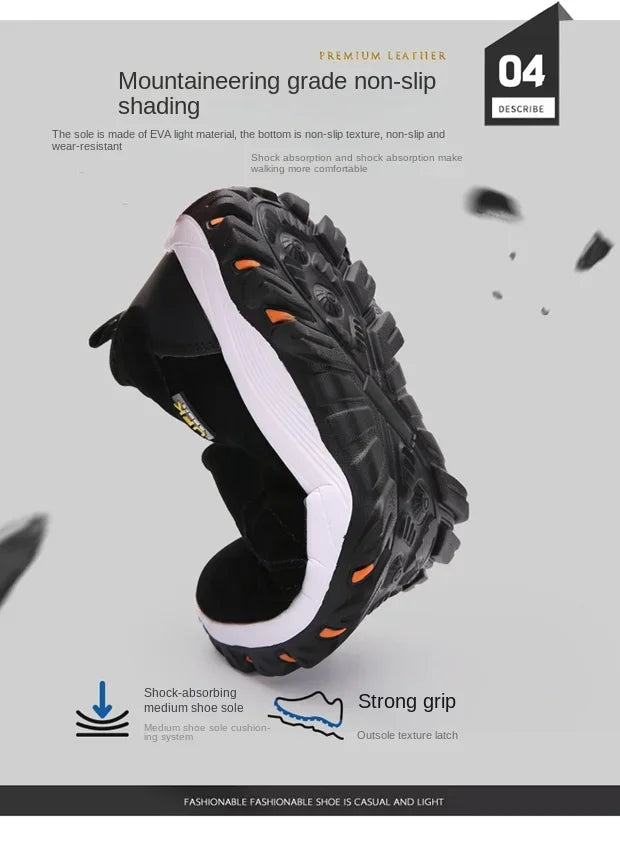 2024 Large 38-50 Outdoor Hiking Camping Running Jogging Casual Sports Shoes Waterproof, Anti-slip and Breathable Sports Shoes