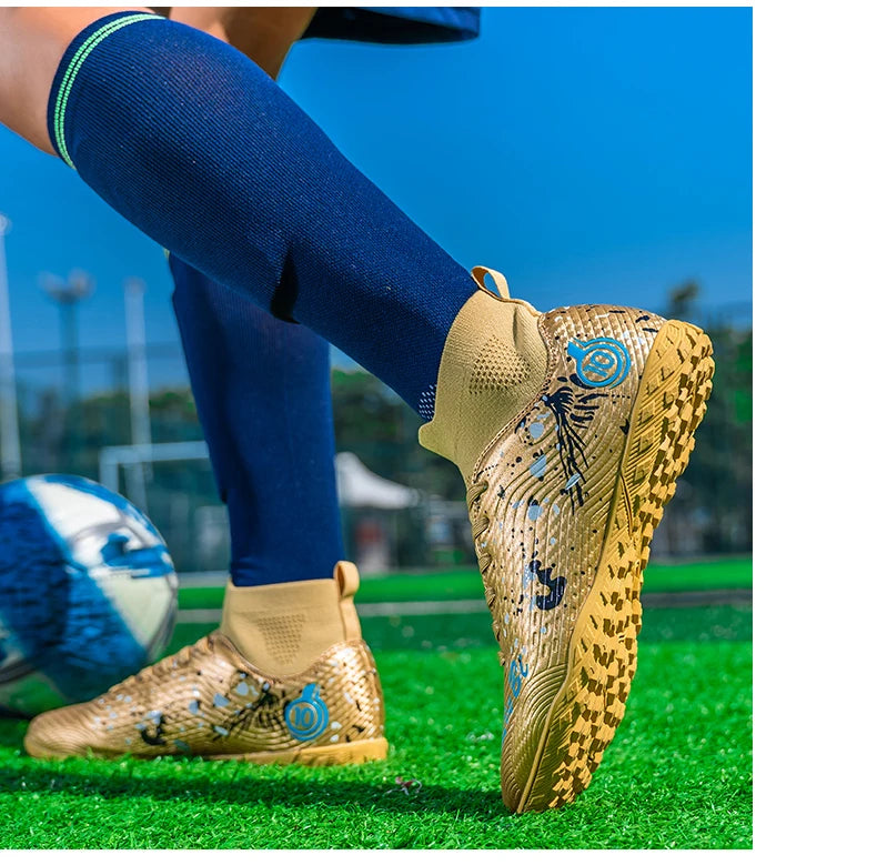 Miesten ammattilaisjalkapallokengät, luistamattomat jalkapallokengät, unisex, hengittävät, futsal-urheilu, uudet nappulakengät, drop shipping, ultrakevyet