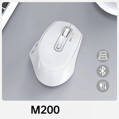 Žična USB miška z RGB-osvetlitvijo, tiha, ergonomska, z nastavljivim DPI, za namizni računalnik, prenosnik, PC, pisarno, gaming, dom in vsakodnevno delo