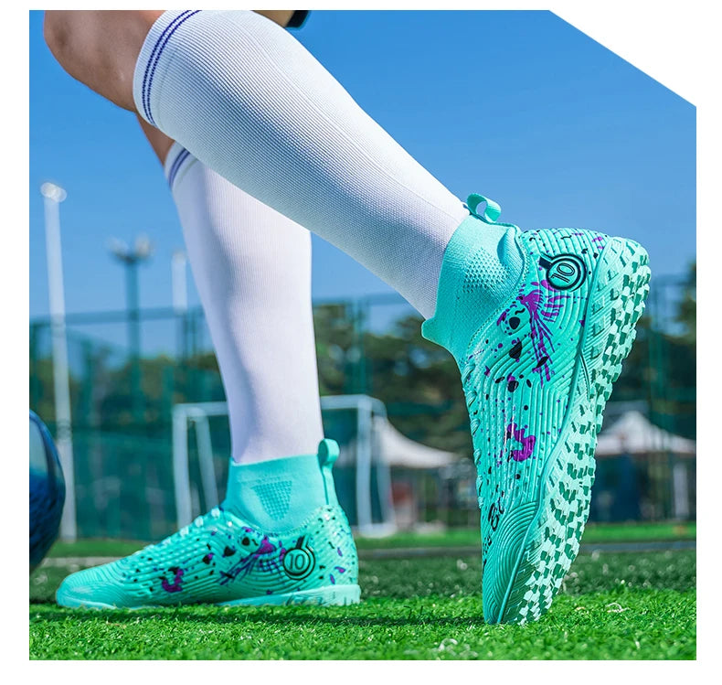 Miesten ammattilaisjalkapallokengät, luistamattomat jalkapallokengät, unisex, hengittävät, futsal-urheilu, uudet nappulakengät, drop shipping, ultrakevyet