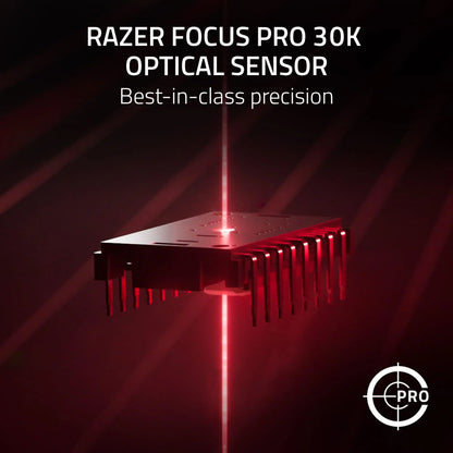Razer Viper V3 HyperSpeed Wireless Esports Gaming Mouse 30K DPI Optical Sensor Gen-2 Mechanical Switches 8 Programmable Controls