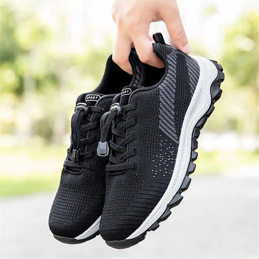 Men's Thick Heel High Platform Tennis Boots Skateboarding Gym Shoes Lacing Sneakers Sports and Leisure