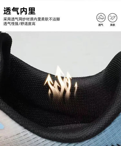 Breathable Mesh Men's Lightweight Casual Sneakers Non-Slip Soft Sole Running Shoes for Spring and Summer