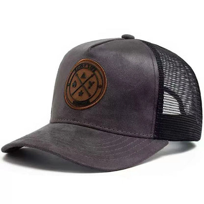Unisex ENJOY LIFE Label Baseball Net Caps Spring and Summer Outdoor Adjustable Casual Hats Sunscreen Hat Sports Cap