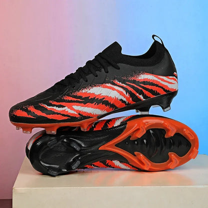 New Men's Football Boots Sport Soccer Shoes Match Unisex Ultralight Cleats Comfortable Non-Slip Outdoor Adult Grass High-quality