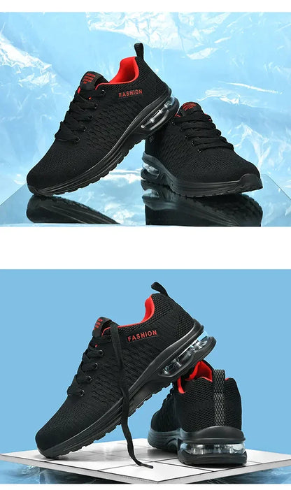 Zapatillas para hombre 2025 nuevas deportivas casuales de moda, transpirables, ligeras para running, cómodas, tallas grandes, calzado de running para hombre