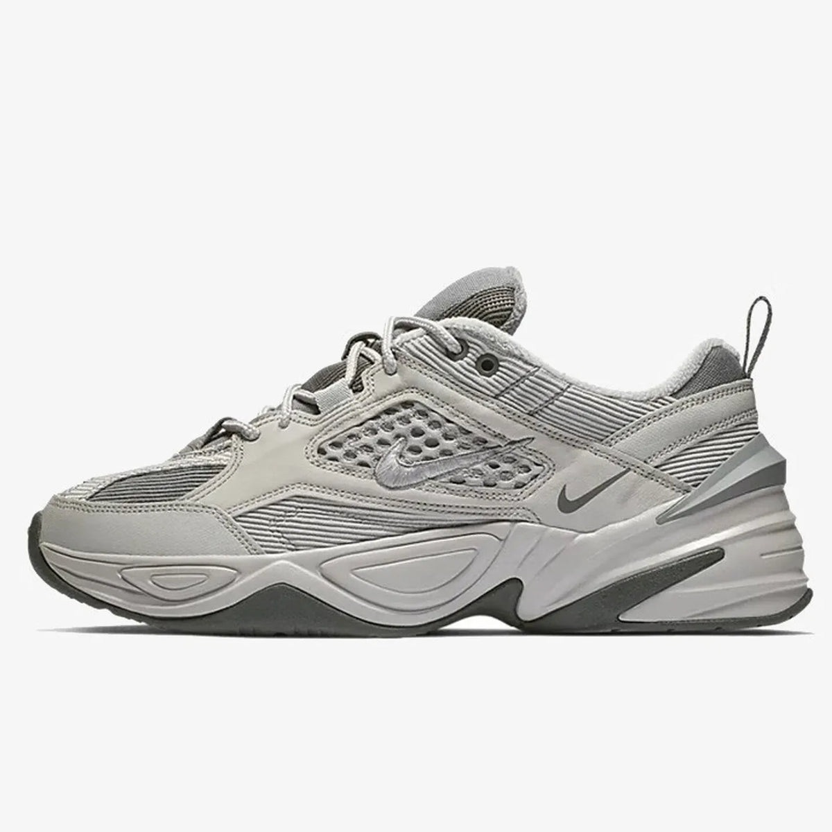 Nike M2K TEKNO Retro — Sapatos antiderrapantes, duráveis, versáteis e almofadados, estilo «dad shoes» — Sapatos desportivos AV4789-104